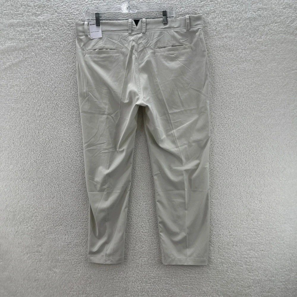 Nike Pants Mens 38x30 Beige Dri-Fit Flex Golf Standard Fit Performance Sports